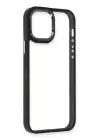 Newface Apple iPhone 12 Pro Max Kılıf Dora Kapak - Siyah