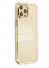 Newface Apple iPhone 12 Pro Max Kılıf Element Silikon - Gold