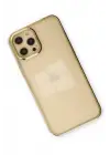 Newface Apple iPhone 12 Pro Max Kılıf Element Silikon - Gold