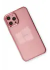 Newface iPhone 12 Pro Max Kılıf Element Silikon - Pembe