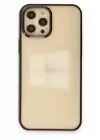 Newface Apple iPhone 12 Pro Max Kılıf Element Silikon - Siyah