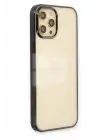 Newface Apple iPhone 12 Pro Max Kılıf Element Silikon - Siyah