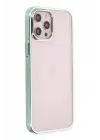 Newface iPhone 12 Pro Max Kılıf Element Silikon - Yeşil