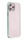 Newface Apple iPhone 12 Pro Max Kılıf Element Silikon - Yeşil