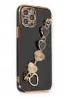 Newface Apple iPhone 12 Pro Max Kılıf Esila Silikon - Siyah