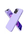 Newface Apple iPhone 12 Pro Max Kılıf First Silikon - Lila