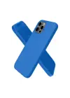 Newface Apple iPhone 12 Pro Max Kılıf First Silikon - Mavi