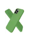 Newface Apple iPhone 12 Pro Max Kılıf First Silikon - Yeşil