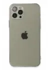 Newface Apple iPhone 12 Pro Max Kılıf Fly Lens Silikon - Şeffaf