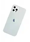 Newface iPhone 12 Pro Max Kılıf Karbon PP Silikon - Şeffaf