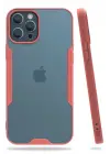 Newface Apple iPhone 12 Pro Max Kılıf Platin Silikon - Pembe