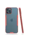 Newface iPhone 12 Pro Max Kılıf Platin Silikon - Pembe