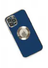 Newface Apple iPhone 12 Pro Max Kılıf Store Silikon - Mavi