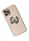 Newface iPhone 12 Pro Max Kılıf Store Silikon - Pembe