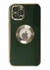 Newface iPhone 12 Pro Max Kılıf Store Silikon - Yeşil
