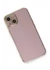 Newface iPhone 13 Kılıf Volet Silikon - Mor