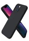Newface iPhone 13 Mini Kılıf First Silikon - Siyah