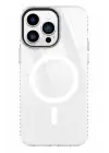 Newface Apple iPhone 13 Pro Kılıf Beta Magneticsafe Silikon - Şeffaf