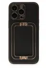 Newface Apple iPhone 13 Pro Kılıf Coco Elit Kapak - Siyah