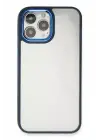 Newface Apple iPhone 13 Pro Kılıf Dora Kapak - Mavi