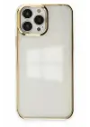 Newface Apple iPhone 13 Pro Kılıf Element Silikon - Gold