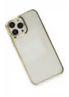 Newface iPhone 13 Pro Kılıf Element Silikon - Gold