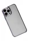 Newface iPhone 13 Pro Kılıf Element Silikon - Mor