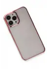 Newface iPhone 13 Pro Kılıf Element Silikon - Pembe
