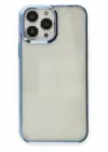 Newface Apple iPhone 13 Pro Kılıf Element Silikon - Sky Blue