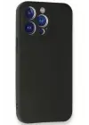 Newface Apple iPhone 13 Pro Kılıf First Silikon - Siyah