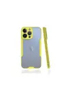 Newface Apple iPhone 13 Pro Kılıf Platin Silikon - Sarı