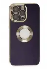Newface iPhone 13 Pro Kılıf Store Silikon - Derin Mor