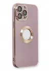 Newface Apple iPhone 13 Pro Kılıf Store Silikon - Mor