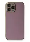Newface Apple iPhone 13 Pro Kılıf Volet Silikon - Mor