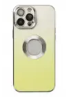 Newface Apple iPhone 13 Pro Max Kılıf Best Silikon - Sarı