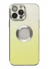 Newface iPhone 13 Pro Max Kılıf Best Silikon - Sarı