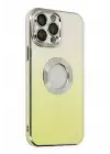 Newface Apple iPhone 13 Pro Max Kılıf Best Silikon - Sarı