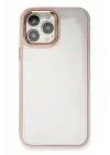 Newface Apple iPhone 13 Pro Max Kılıf Dora Kapak - Pudra