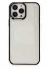 Newface Apple iPhone 13 Pro Max Kılıf Element Silikon - Siyah