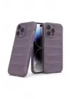 Newface Apple iPhone 13 Pro Max Kılıf Optimum Silikon - Mor