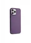 Newface iPhone 13 Pro Max Kılıf Pc Sert Şeffaf Kapak - Mor