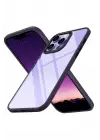 Newface Apple iPhone 13 Pro Max Kılıf Power Silikon - Mor
