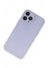 Newface Apple iPhone 13 Pro Max Kılıf Puma Silikon - Mor