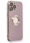 Newface iPhone 13 Pro Max Kılıf Store Silikon - Mor
