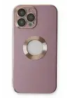 Newface iPhone 13 Pro Max Kılıf Store Silikon - Mor