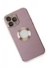 Newface iPhone 13 Pro Max Kılıf Store Silikon - Mor
