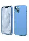 Newface iPhone 14 Kılıf First Silikon - Mavi