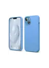 Newface Apple iPhone 14 Kılıf First Silikon - Mavi