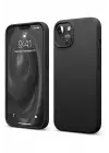 Newface iPhone 14 Kılıf First Silikon - Siyah