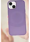 Newface iPhone 14 Kılıf Maya Karbon Kapak - Kırmızı